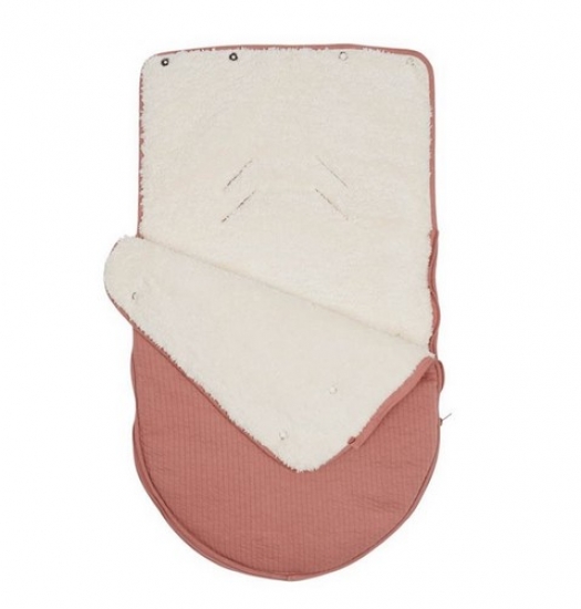 Babyschalen-Fußsack 0+ Pure Pink Blush | Little Dutch