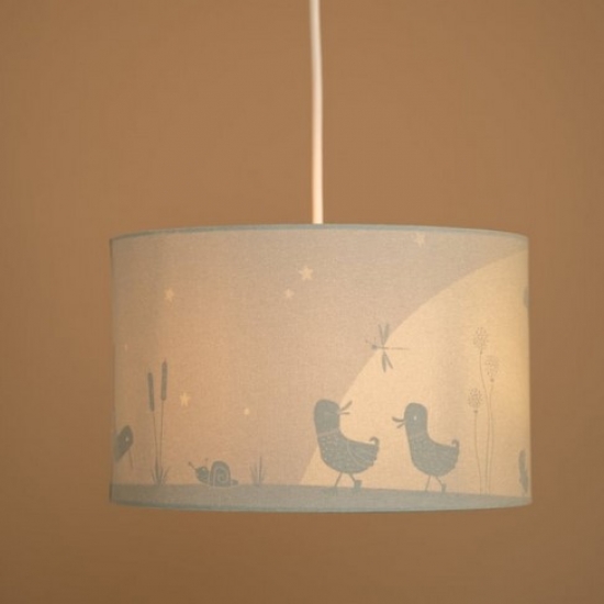 Pendelleuchte Silhouette Little Goose, mint | Little Dutch