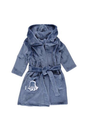 Bademantel  Ocean Blue, Größe 86/92 | Little Dutch