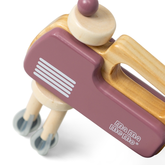 Handmixer Rosa - Holz | MaMaMeMo