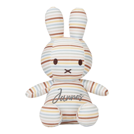 Kuscheltier Vintage Sunny Stripes, 25 cm  | Miffy x Little Dutch