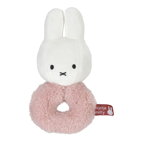 Rassel-Greifling Hase Fluffy pink | Miffy x Tiamo