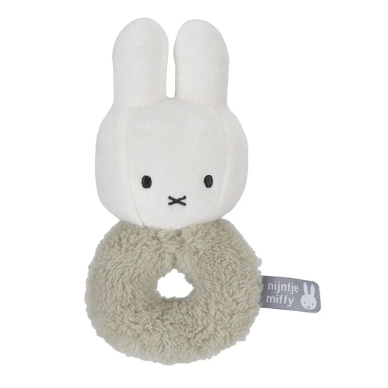 Rassel-Greifling Hase Fluffy grün | Miffy x Tiamo