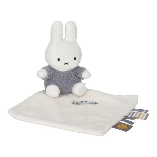 Schnuffeltuch Fluffy blau | Miffy x Tiamo