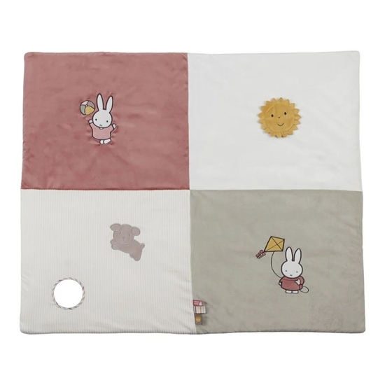 Spieldecke Fluffy 80 x 100 cm pink | Miffy x Tiamo