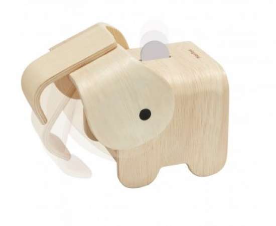 Spardose Elefant Holz natur | PlanToys "Laser Gravur"