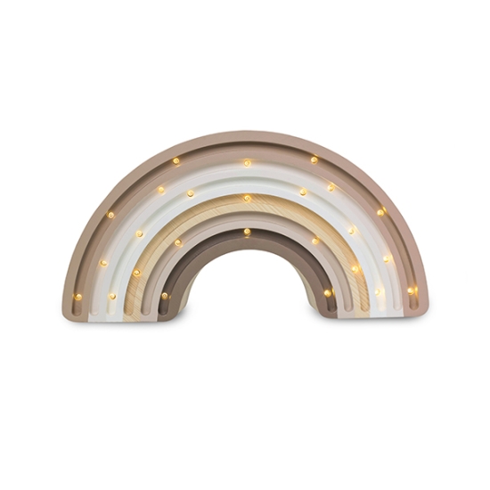 Lampe Regenbogen, cappuccino | Little Lights