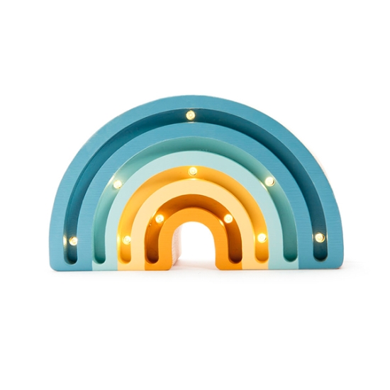 Lampe Regenbogen mini, blau | Little Lights