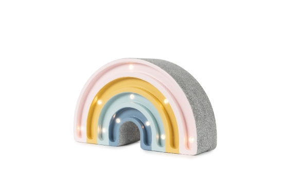 Lampe Regenbogen mini retro/Glitzer | Little Lights