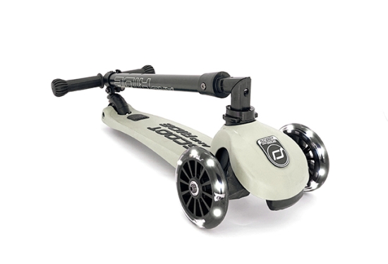 Roller Highwaykick 3 LED, Ash Grey | Scoot and Ride