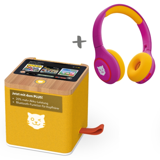 tigerbox touch plus tigerbuddies Set - gelb | Tigermedia "personalisierbar"