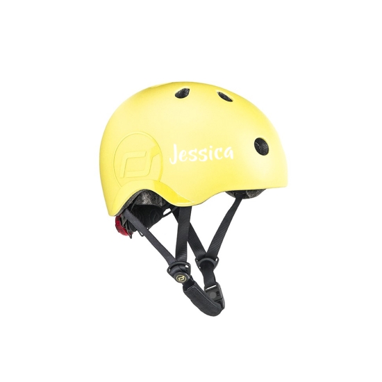 Fahrradhelm Größe S-M, Lemon | Scoot & Ride