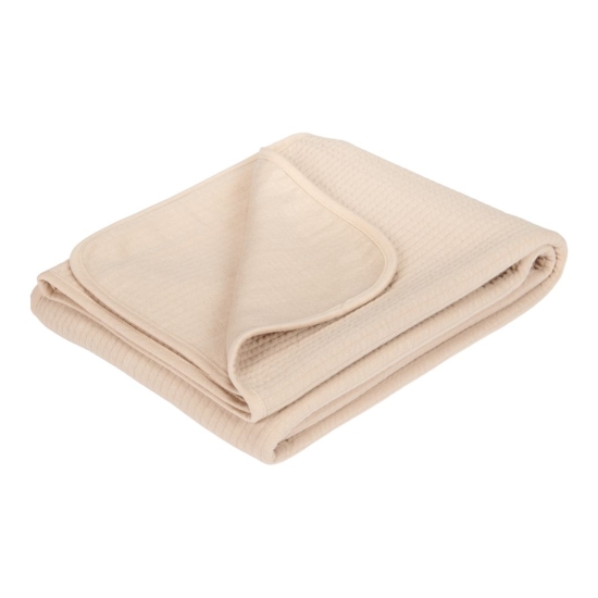 Sommerdecke Kinderbett Pure Beige | Little Dutch