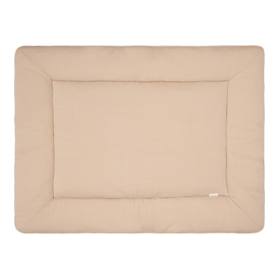 Laufgittereinlage 80 x 100 Pure Beige | Little Dutch