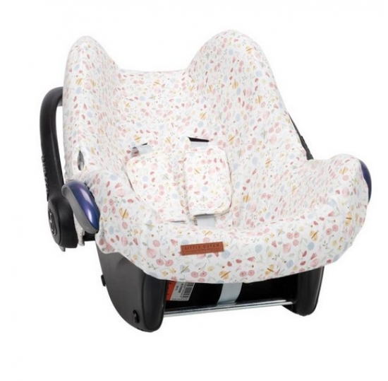 Babyschalen-Bezug 0+ Flowers & Butterflies | Little Dutch