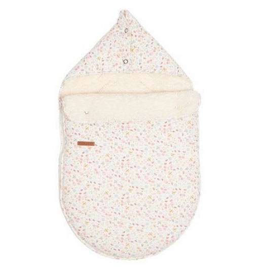 Babyschalen-Fußsack 0+ Flowers & Butterflies | Little Dutch