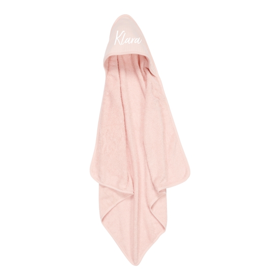 Kapuzenhandtuch Pure Soft Pink | Little Dutch