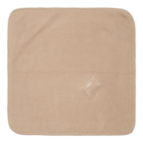 Wickeldecke Strick, beige | Little Dutch