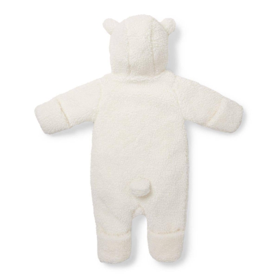 Teddy-Strampler Baby Bunny, Off White, Größe 50/56 | Little Dutch