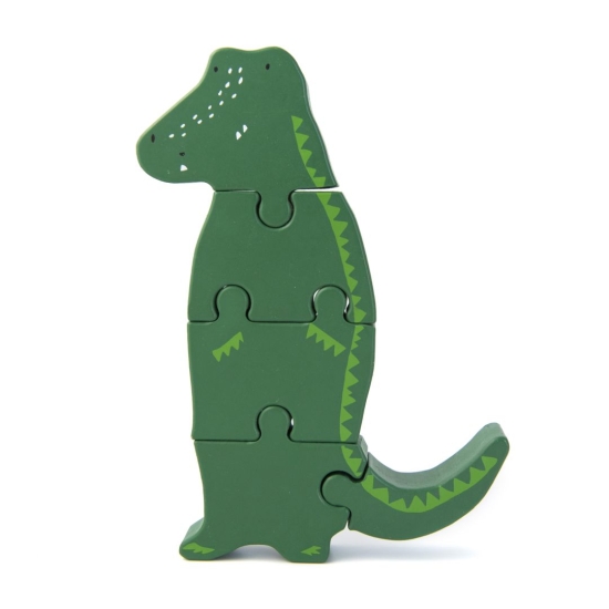 Puzzle-Figur Holz - Herr Krokodil | Trixie