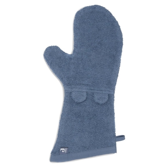 Waschhandschuhe Frottee, blau | Jollein