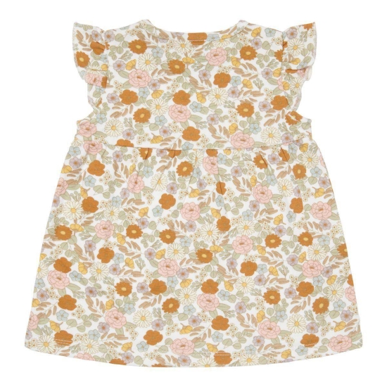 Ärmelloses Kleid Vintage Little Flowers, Größe 62 | Little Dutch