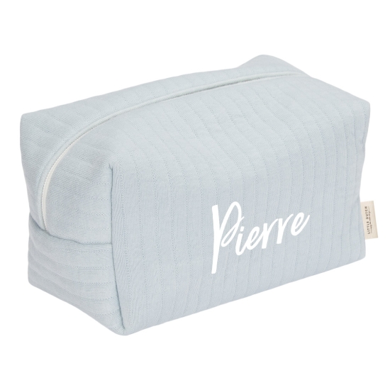 Baby-Pflegetasche Pure Soft Blue | Little Dutch