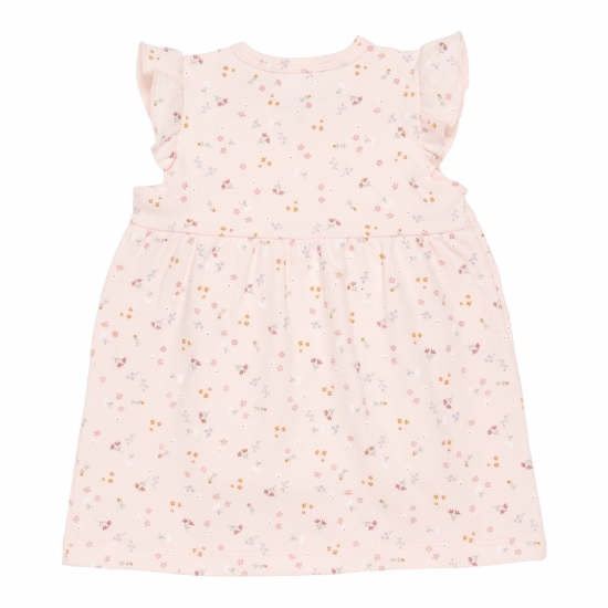 Ärmelloses Kleid Little Pink Flowers, Größe 68 | Little Dutch