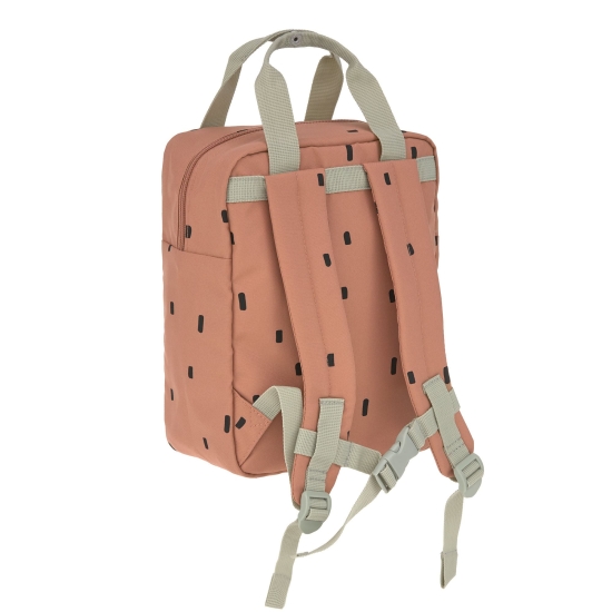 Rucksack Square - Happy Prints, Karamell | Lässig