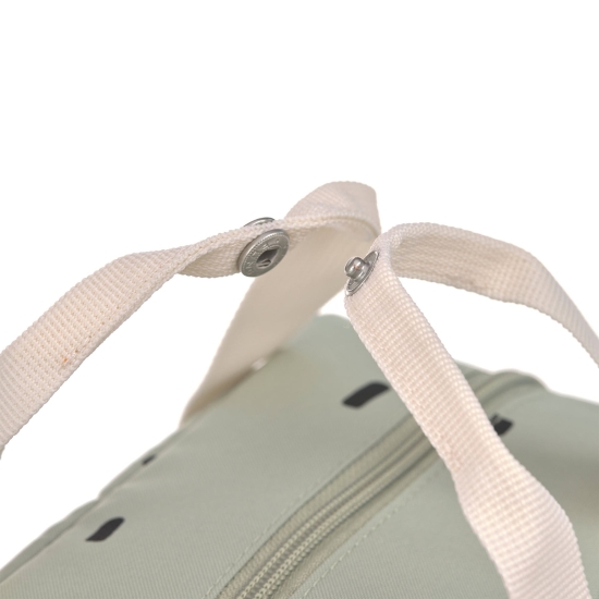 Rucksack Square - Happy Prints, Olive | Lässig