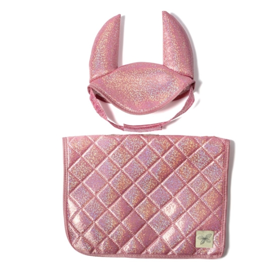 Sattelpad & Haube pink | byAstrup