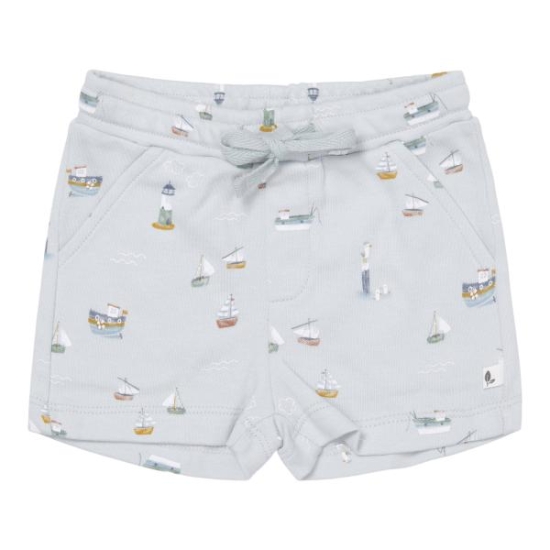 Shorts Sailors Bay, Blau Größe 80 | Little Dutch