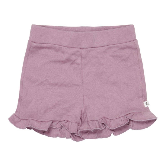 Shorts mit Rüschen Vintage Little Flowers, Mauve Größe 62 | Little Dutch