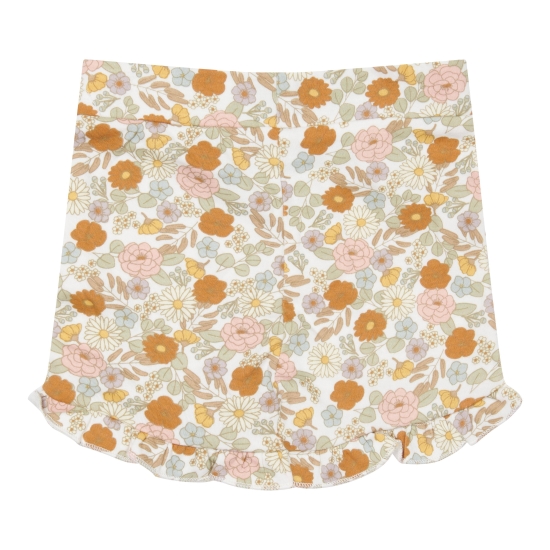 Shorts mit Rüschen Vintage Little Flowers, Größe 74 | Little Dutch
