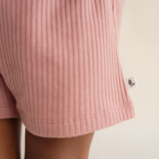 Shorts Vintage Little Pink Flowers, Größe 80 | Little Dutch