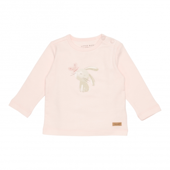 Langarm-Shirt Flowers & Butterflies Bunny Butterfly Pink, Größe 74 | Little Dutch