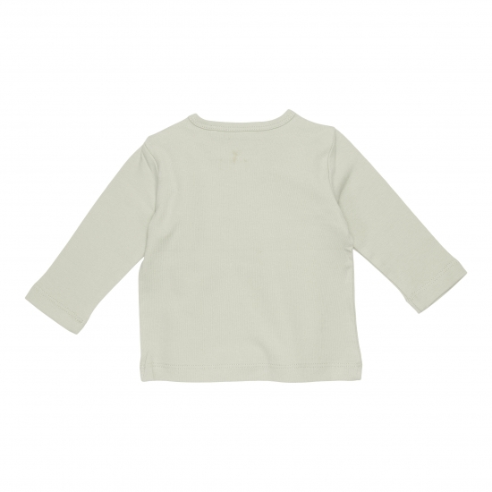 Langarm-Shirt Little Goose Lovely Memories Olive, Größe 74 | Little Dutch