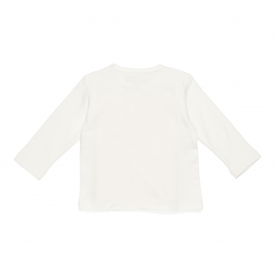 Langarm-Shirt Sailors Bay Sailboot White, Größe 74 | Little Dutch