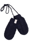 Handschuhe und Schal "Navy" Blau, für Kinder zwischen 6 und 12 Monate | leevje