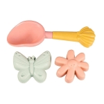 Sandkasten-Spielzeug 3-teilig, Flowers & Butterflies | Little Dutch