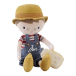 Kuschelpuppe Holländischer Farmer Jim 35 cm | Little Dutch