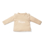 Langarmshirt Baby Bunny, Sand, Größe 74 | Little Dutch