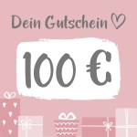 Schmatzepuffer® Geschenk - Gutschein - 100€