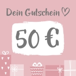 Schmatzepuffer® Geschenk - Gutschein - 50€